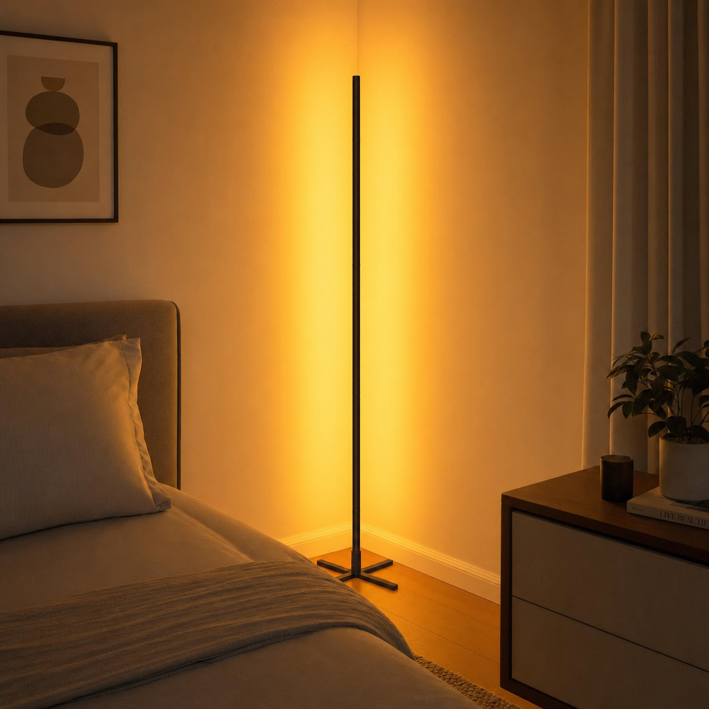 Aurora RGBIC Smart Corner Floor Lamp — view 3